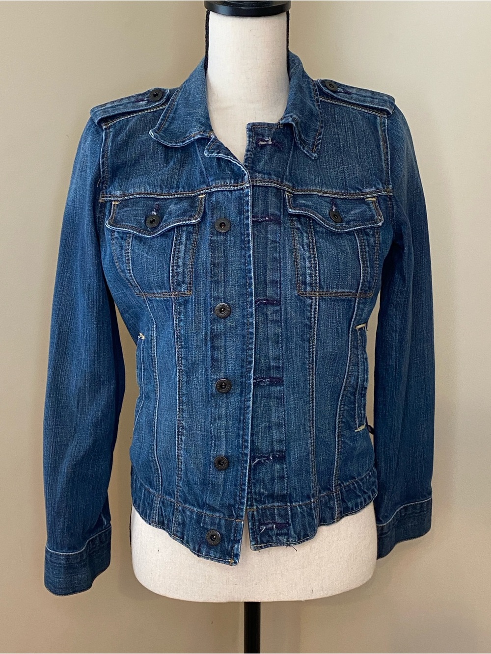 Ralph Lauren Dark Blue Denim Jean Jacket